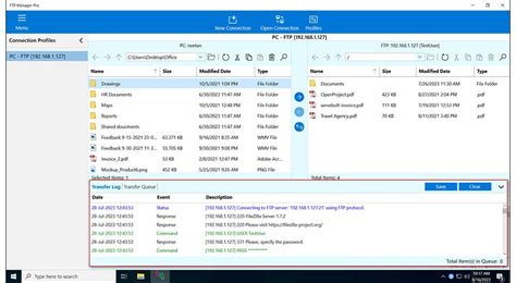 ftp manager pro advanced ftp  secure file transfer