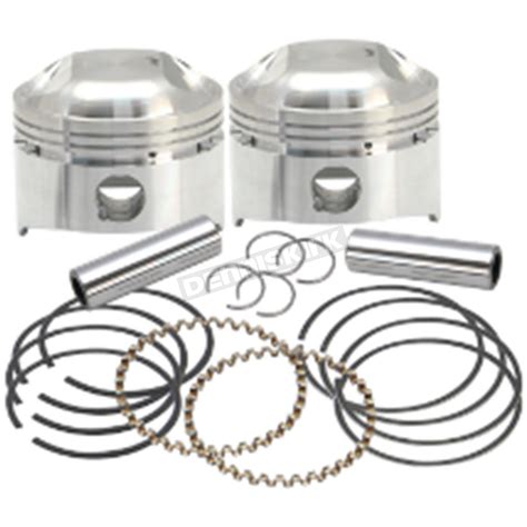 S S Cycle Forged Low Compression Piston Kit Harley