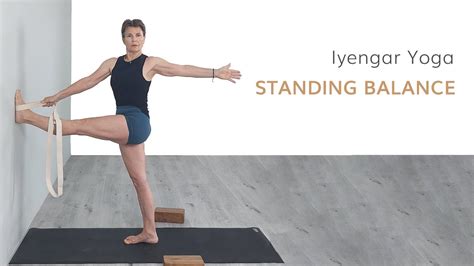 Iyengar Yoga Standing Balance Intermediate Level Youtube