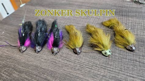 Zonker Sculpin Pattern Works Great For Trout Bass Even Salmon