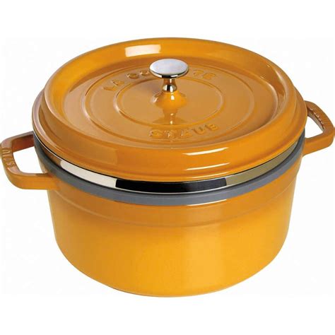 Staub Cocotte Rund 26 Mit Dampfgareinsatz In Mehreren Farben 169 90