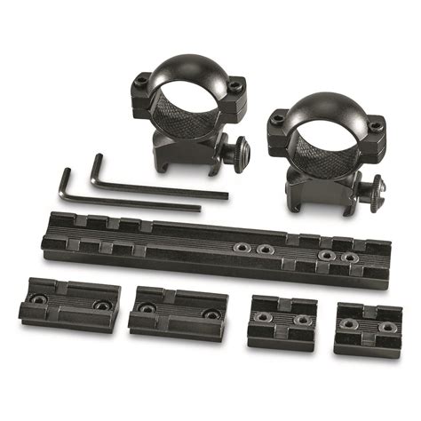 Traditions Universal Muzzleloader Scope Rings And Base Kit 157043 Sights Scopes And Mounts At