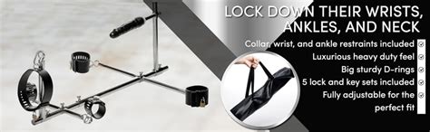 Amazon Master Series Stuck And Stuffed Stockade With Dildo Grey AE970 Health Household