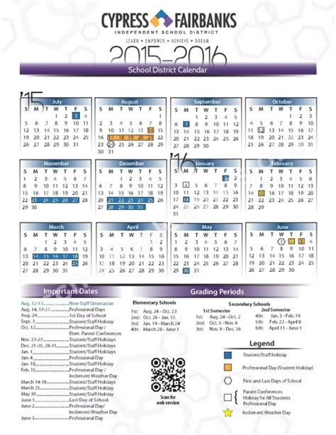 Cy Fair Isd Calendar – Calendar Template 2021