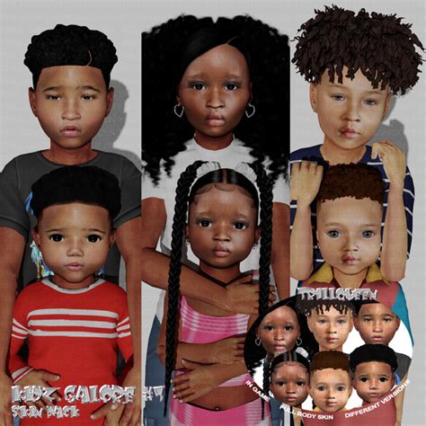 KIDZ GALORE #7 *CHILD, TODDLER & INFANTS* FULL BODY SKIN COLLECTION | trillqueen on Patreon Sims ...