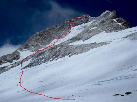 Makalu Route From Makalu La To The Summit Photos Diagrams Topos