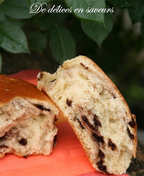 De D Lices En Saveurs Petites Brioches Moelleuses Aux P Pites De Chocolat