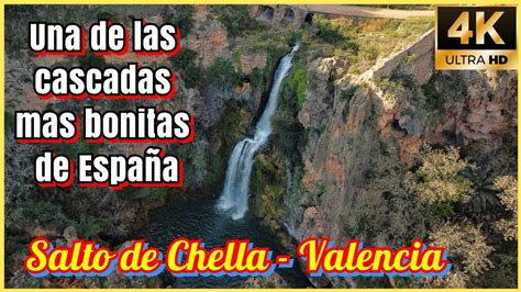 🇪🇦 Salto De Chella Valencia Una De Las Cascadas Más Bonitas De