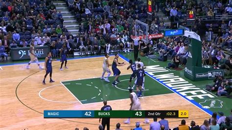 2nd Quarter One Box Video Milwaukee Bucks Vs Orlando Magic Youtube