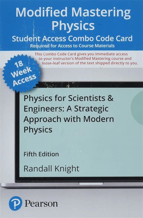 Buy Modified Mastering Physical With Pearson Etext Combo Access Card