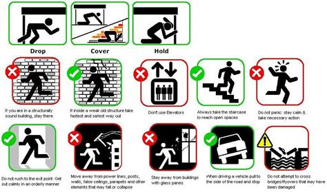 What To Do When An Earthquake Strikes When To Drop Cover And Hold