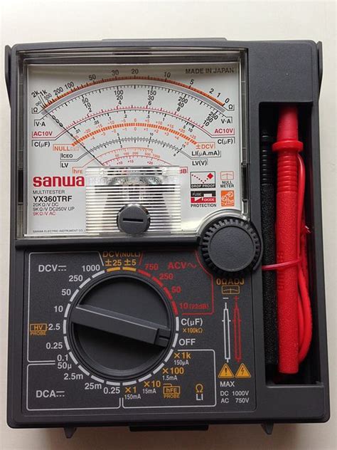 Difference Between Analog and Digital Multimeter