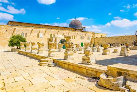 Al Aqsa Mosque in Jerusalem, Israel Stock Photo - Image of islam ...