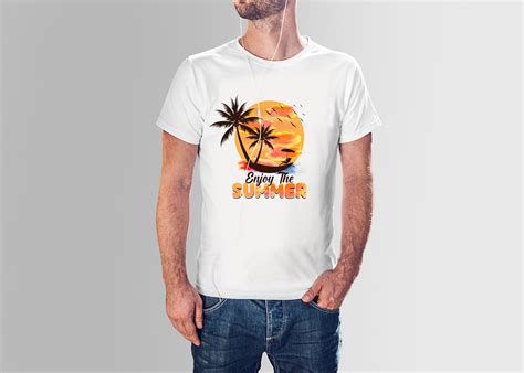 Summer T-Shirt Design Template on Behance