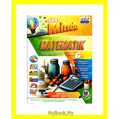 BARU MyB Buku Latihan Skor Minda Tahun 6 Matematik Mathematics