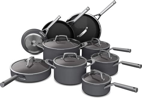 Ninja C39900 Foodi Neverstick Premium Hard Anodized Cookware Set