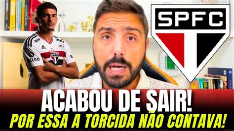 ACABOU DE SAIR POR ESSA A TORCIDA NÃO CONTAVA ÚLTIMAS NOTÍCIAS DO