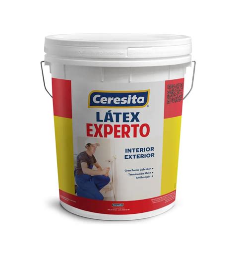 Latex Ceresita Experto Balde Galon Blanco Socodima Cl