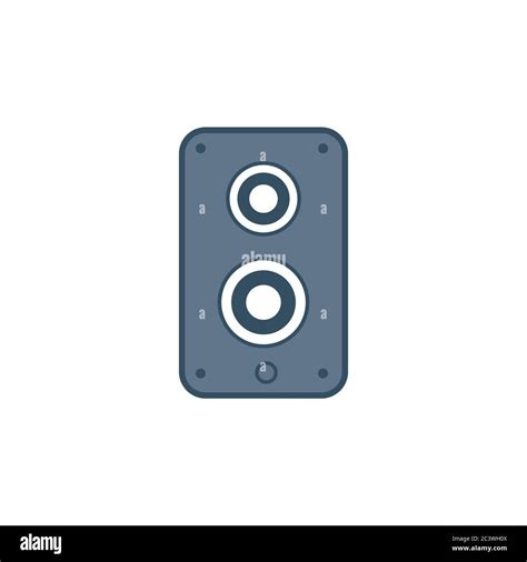 Stereo Speaker Icon Vector Sound System Speakers Music Icon Design