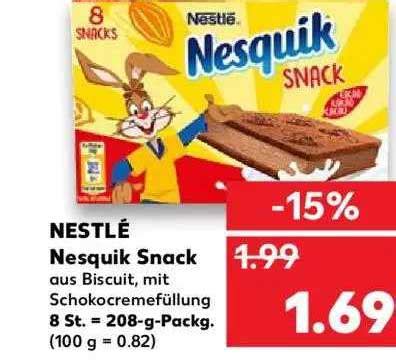 Nestlé Nesquik Snack Angebot bei Kaufland 1Prospekte de