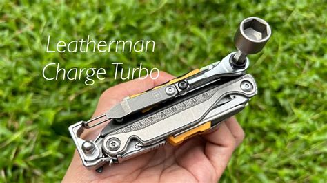 Leatherman L Ratchet Bigidesign Pry Tool Youtube