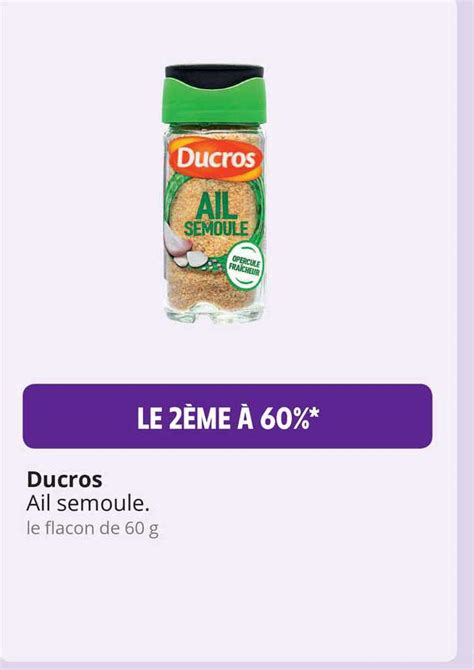 Promo Ail Semoule Ducro Chez Intermarch Hyper Icatalogue Fr