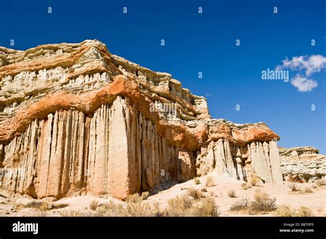 Sedimentary Rock Formation Red Rock Canyon State Park California Untied States Of America Stock