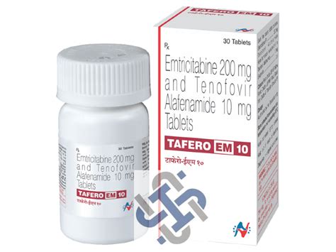 Tafero Em Emtricitabine Mg Tenofovir Disoproxil Fumarate Mg Tablet