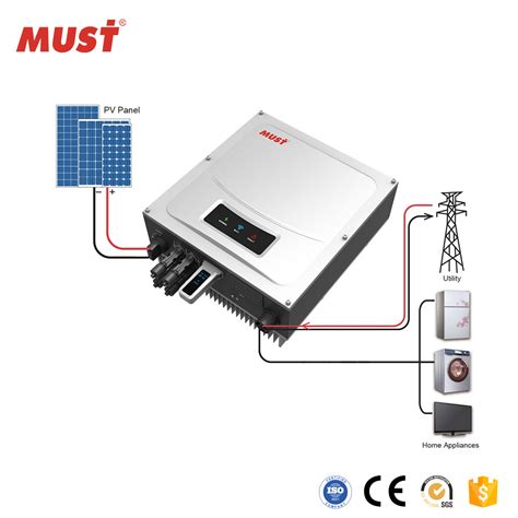 Transformer Less Solar Panel On Grid Inverter China On Grid Solar