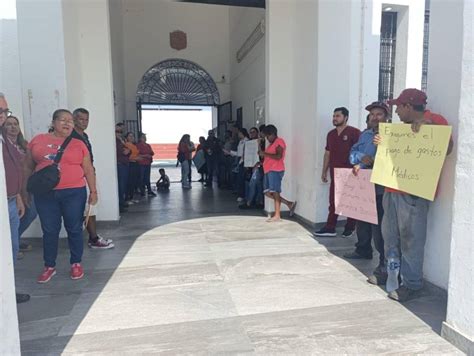 Paran Trabajadores Sindicalizados En Escuinapa En Reclamo Del Pago De