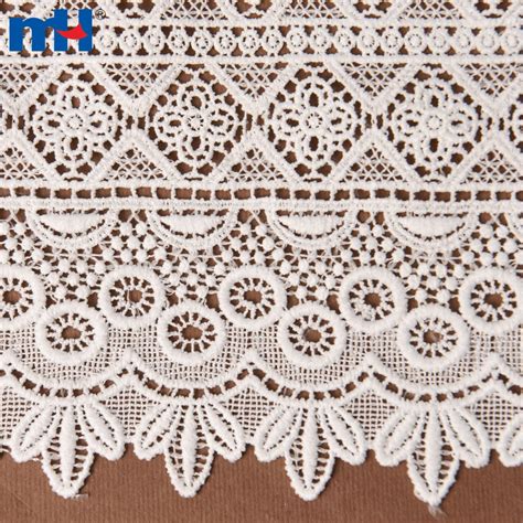 Venice Guipure Embroidered Lace Fabric For Dress