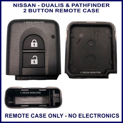 Nissan Dualis Pathfinder Button Remote Twist Key Replacement Shell