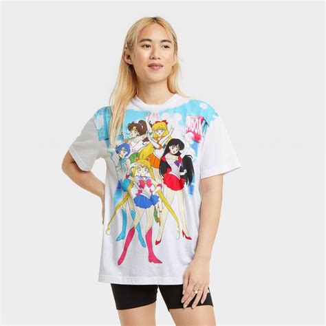 Target Sailor Guardians Oversized White T Shirt