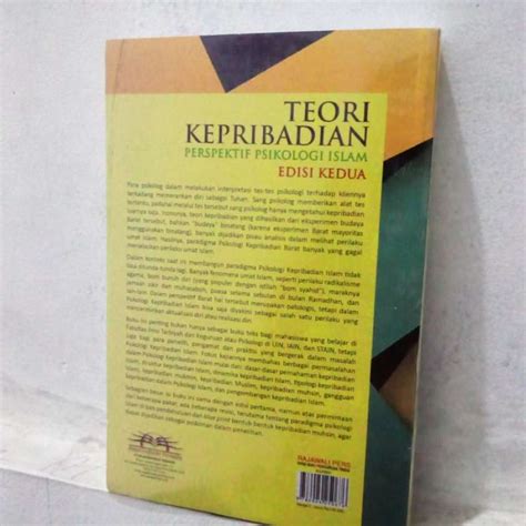 Promo Buku Teori Kepribadian Perspektif Psikologi Islam Prof Abdul