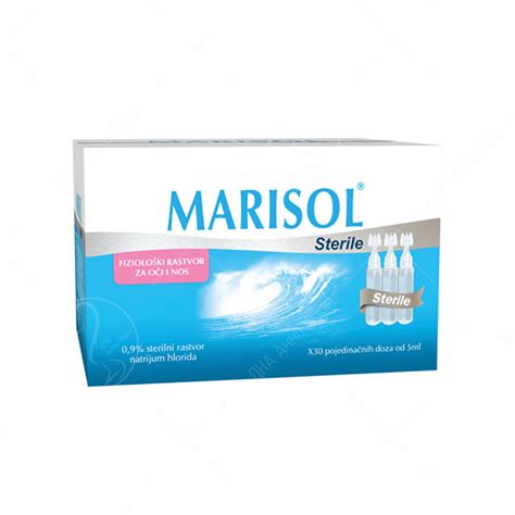 Paket mk Marisol Sterile Физиолошки раствор 5мл