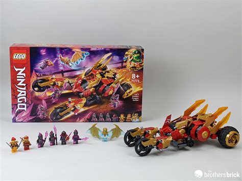 LEGO Ninjago 71773 Kai's Golden Dragon Raider - TBB Review - 57 - The ...