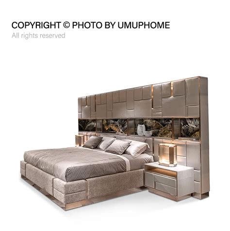 Luxury Italian Bedroom Set Furniture King Size Modern Italian Latest ...