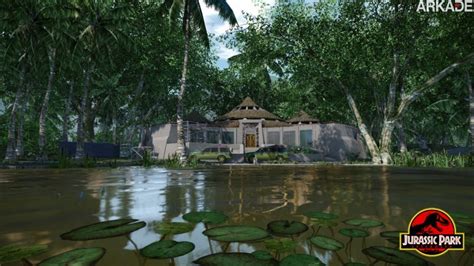 Jurassicparkvisitorcentreexterior3dmodelgamemodprojecttourcryengine3maya 1