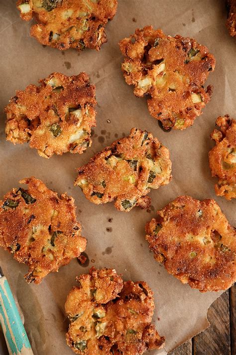 Fried Pickle Fritters Southern Bite