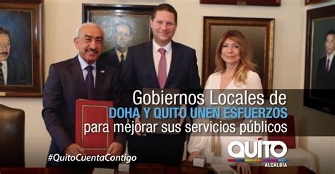 Quito Y Doha Firman Acuerdo De Hermanamiento Quito Informa