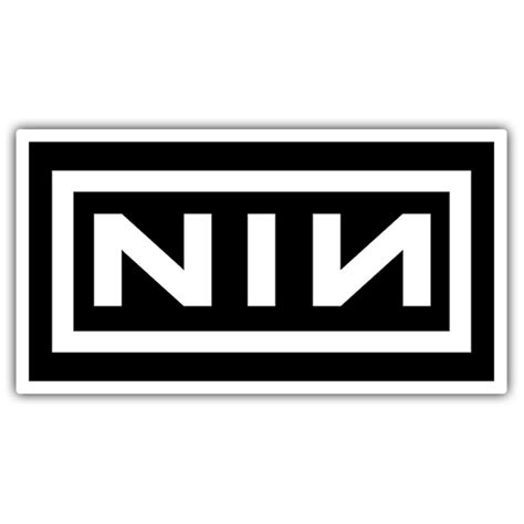 Sticker Nine Inch Nails Logo