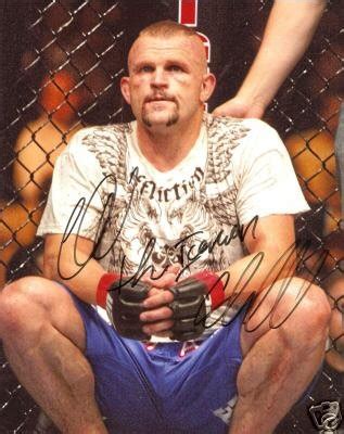 Chuck The Iceman Liddell Hand Signed Match Photo Ufc