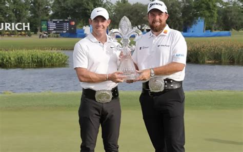 Golf Rory And Lowry Triumph In Zurich Classic Of New Orleans On