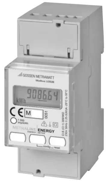 Gossen Metrawatt U A Single Phase Digital Energy Meters Direct