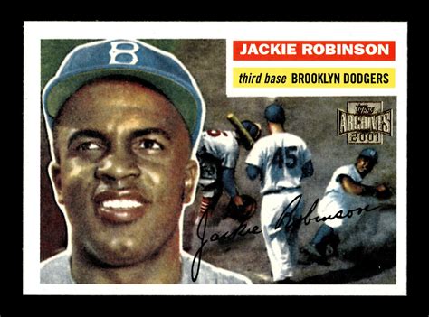 Topps Archives Jackie Robinson For Sale Online Ebay