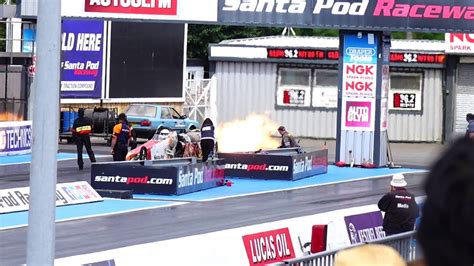 Fire Force 5 Jet Car Santa Pod Main Event May 2022 YouTube