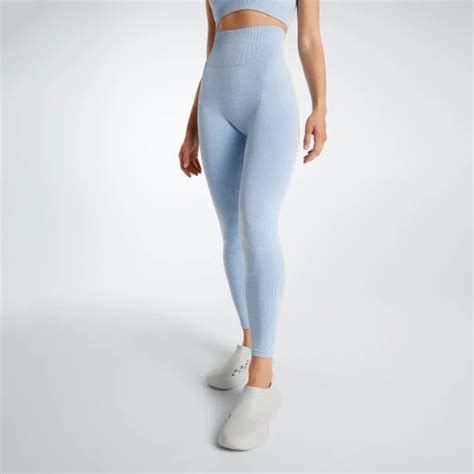 Leggings De Cintura Alta Alpine Smoky Blue Melange Vestu Rio Prozis