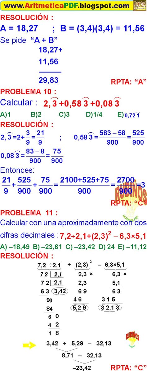 FRACCION GENERATRIZ EJEMPLOS Y EJERCICIOS RESUELTOS