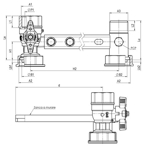 Greiner Spa Taps And Fittings Dept Bracket For Gas Meter L250