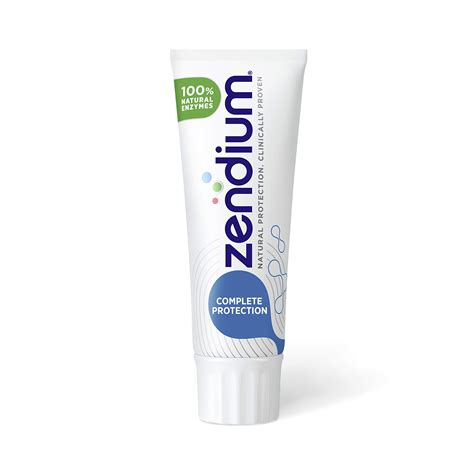 Zendium Complete Protection Toothpaste 75ml Contains Natural